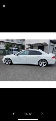 BMW E65 E66純正オプション　スタースポークホイール　21インチ　バリ山