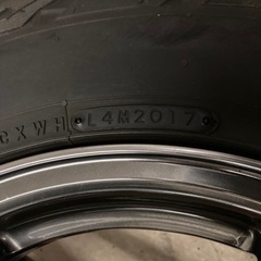 値下げしました。トーヨー　オープンカントリーRT 185/85r16 4本　アルミなし　ジムニー　タイヤの画像