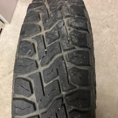 値下げしました。トーヨー　オープンカントリーRT 185/85r16 4本　アルミなし　ジムニー　タイヤの画像