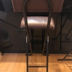 カウンターチェア　2P 使用感ありの画像