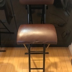 カウンターチェア　2P 使用感ありの画像