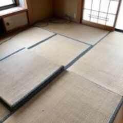 畳12.5枚差し上げます。