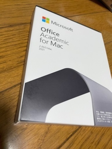 OfficeソフトOfficeacademicMac2台