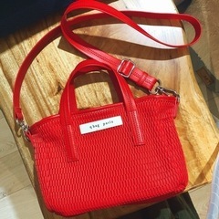 ［受渡決定］qbag 洗えるショルダーバッグ