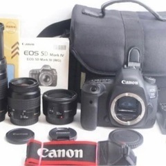 キヤノンCanon EOS 5D Mark IV標準&望遠&単焦...