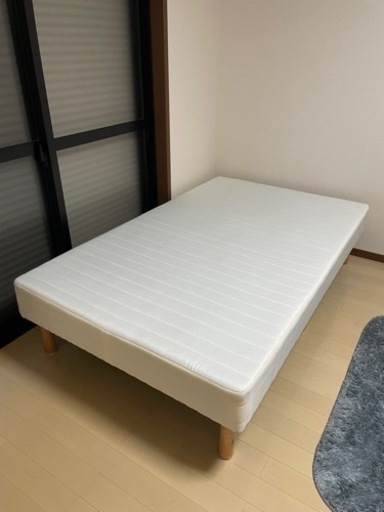 セミダブル　セミダブルベッド　マットレスベッド