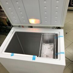 【店頭お渡し】未使用冷凍ストッカー（上開き式）142L　20年製の画像