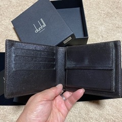 ダンヒル　dunhill 二つ折り財布の画像