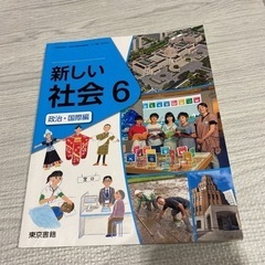 東京書籍 新しい社会 6 政治　国際編