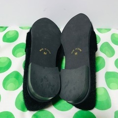 【新品未使用・長期保管品】ファーパンプス・シューズ Mサイズ靴の画像