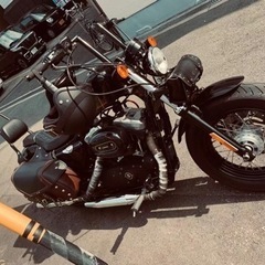 ハーレーフォーティーエイト　x48 xl1200x  車検たっぷりカスタム多数の画像
