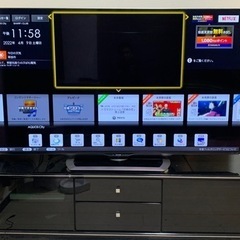 【良品】4K60㌅テレビ●SHARP AQUOS US US40 LC-60US40