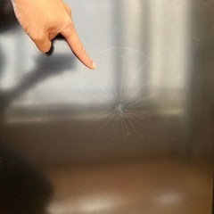 中古テレビ（画面内部にひび割れあり）差し上げますの画像