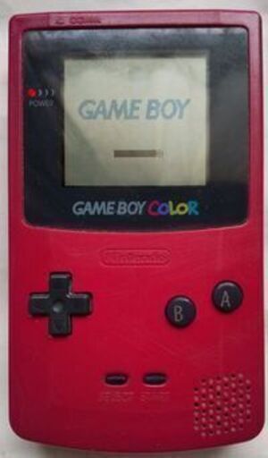 動作確認済　GAME BOY  COLOR  赤　ジャンク