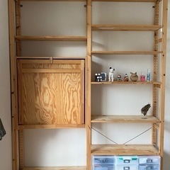 IKEA IVARシリーズ　本棚・机セット