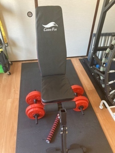 筋トレマシンセット　トレーニング　少しの値引きは考えています