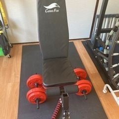 筋トレマシンセット　トレーニング　少しの値引きは考えていますの画像