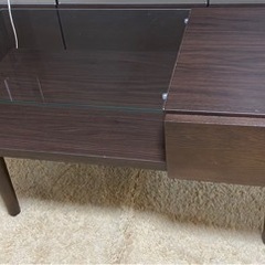 ブラウンのローテーブルを無料でお譲りします😺