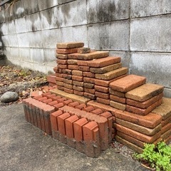 レンガ　はんぺん型　庭　花壇　ガーデニング