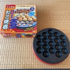 (差し上げます)たこ焼き器