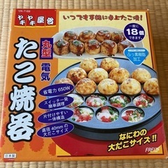 (差し上げます)たこ焼き器の画像