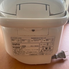 【取引先決定】【無料0円】炊飯器3合炊き！の画像