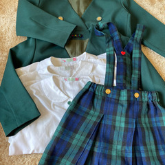 水巻幼稚園制服女の子冬