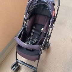 Aprica アップリカ　ベビーカー使用感ありの画像