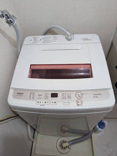 AQUA　アクア　洗濯機6kg