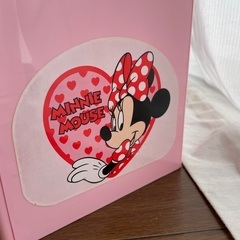 ミニーちゃんのスタンプ　ペンの画像