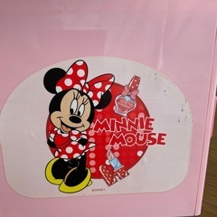 ミニーちゃんのスタンプ　ペンの画像