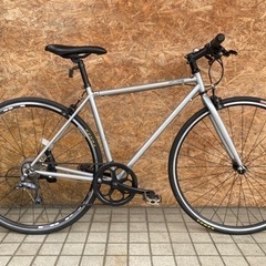 アサヒサイクル RACING SD700A DP780 シルバー 軽量クロスバイク