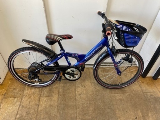 N188★ブリヂストン製★２２インチ子供自転車★防犯登録料込