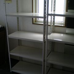 ★2個セット　スチールラック　5段　ラック　棚　収納