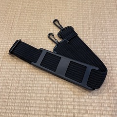 バッグ用ベルト　金具黒