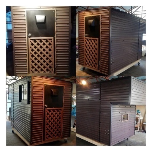 軽トラ用キャンピングカーシェル(モバイルハウス)