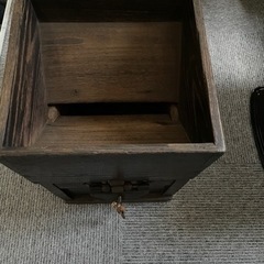 古い銭箱の画像