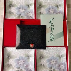 #七宝 #銘々皿 5枚器#鉄線 #新品。の画像