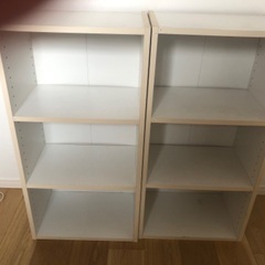 【取引完了】カラーボックス2つの画像