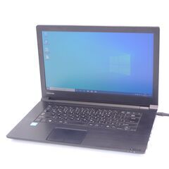 中古良品 15インチノートパソコン 東芝 TOSHIBA B65/B 高速SSD 第6世代 Celeron 8GB DVD-ROM Bluetooth Win10 Office済 即使用可