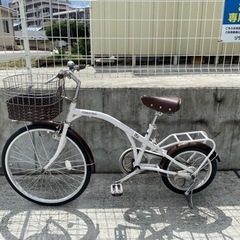 タウン おしゃれ 中古 自転車 サイクリング ミニベロ 24イン...