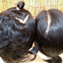 美容師 カットウィッグ 2体（SPILO 102/レジーナ 906 DE2）・ロッド 他セット クイックマケール まとめて たくさん 人毛100％ マネキン 理美容 練習に 理容 美容 試験 道具 用具 ☆ PayPay(ペイペイ)決済可能 ☆ 札幌市 豊平区 平岸の画像