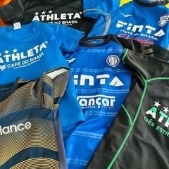 サッカー練習着140㎝　ATHLETA,FINTA,new ba...