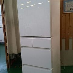 パナソニック 2016年製 411L 5ドア冷蔵庫 NR-E431GV-W【愛品倶楽部柏店】
