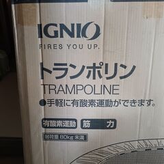 ワンコイン　🌈4296  IGNIO トランポリン 室内 家庭用 子供用 大人用 おもちゃ 子ども キッズ🌈の画像