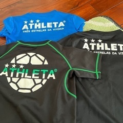 サッカー練習着140㎝　ATHLETA,FINTA,new balanceの画像