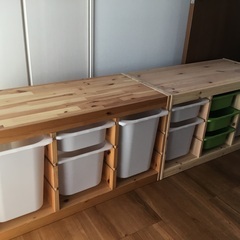 おもちゃ収納　IKEA トロファスト