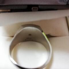 印台プラチナダイヤリングの画像