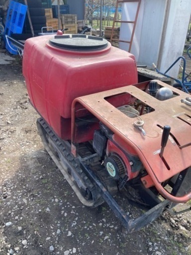 マルチスプレーヤ　自走式散布機　マルヤマ　型式不明　300Lタンク