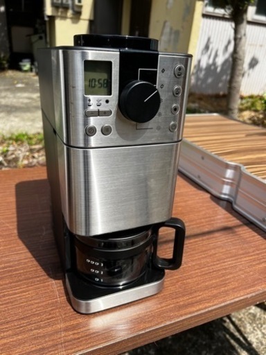【取引完了】無印良品　豆から挽けるコーヒーメーカー　おうち時間の充実に